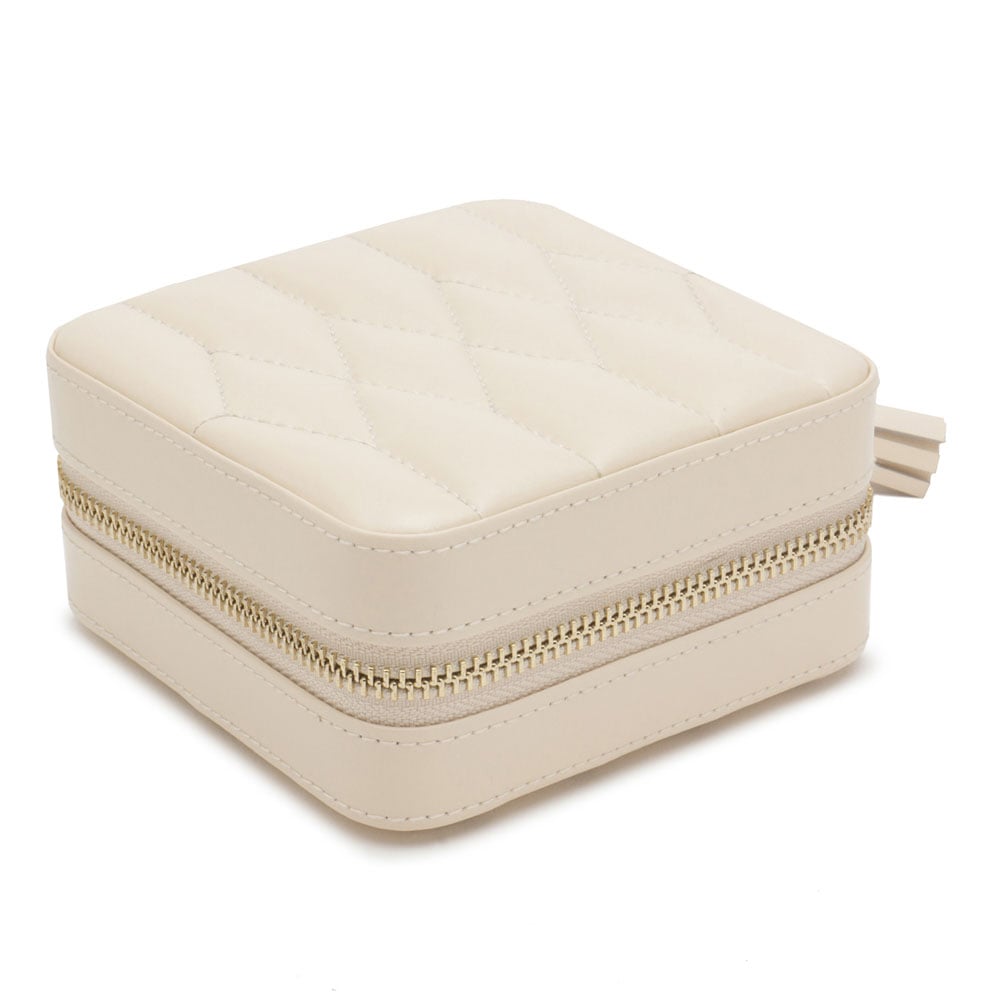WOLF 1834 - Caroline Zip Travel Case - Ivory