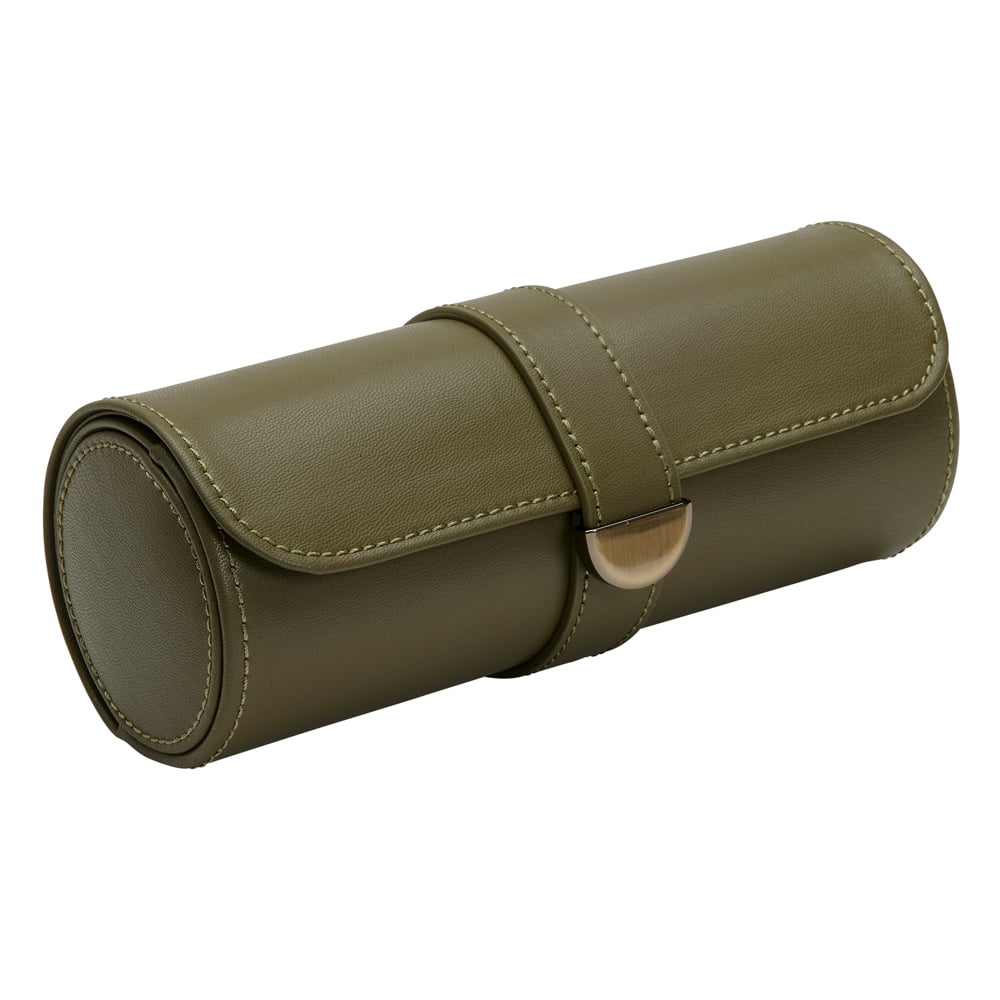 WOLF 1834 - Earth Triple Watch Roll - Olive