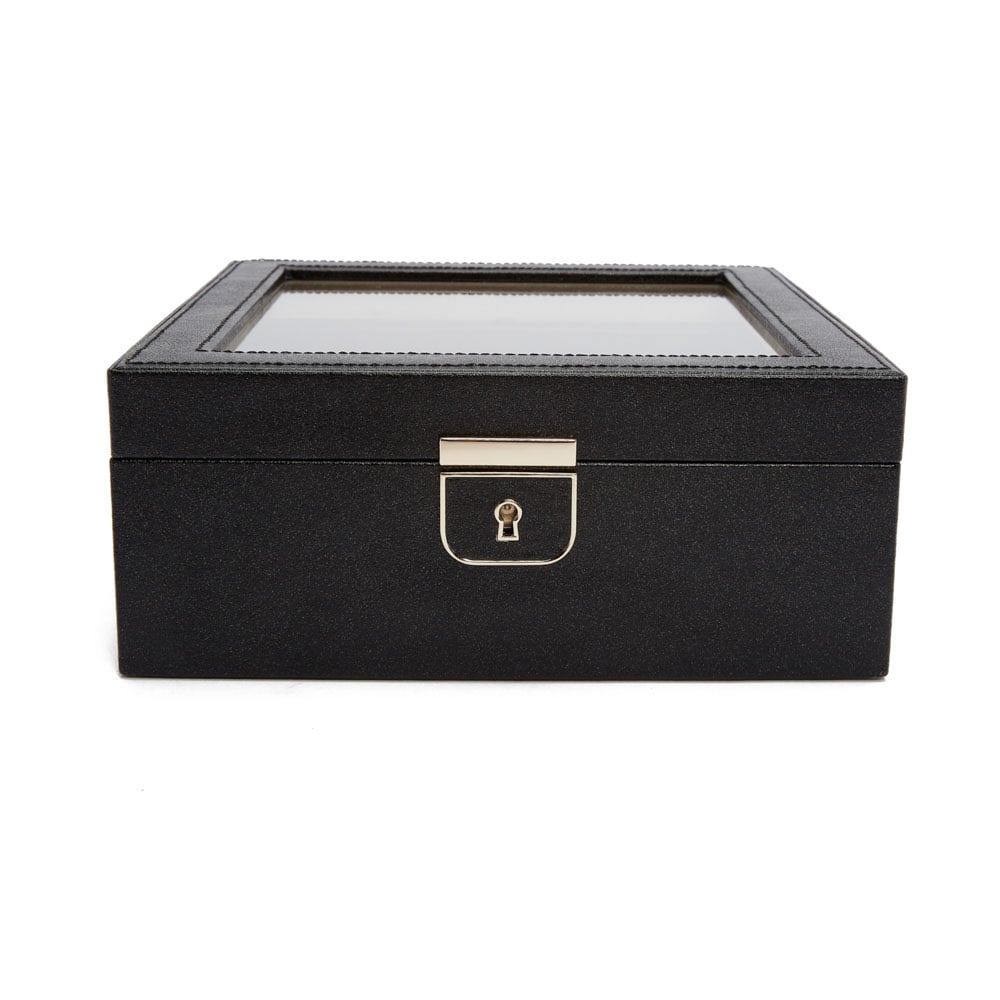 WOLF 1834 - Palermo 6 Piece Watch Box - Black Anthracite