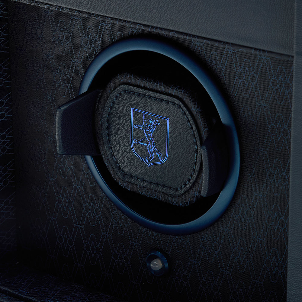 WOLF 1834 - Earth Single Watch Winder - Midnight Blue