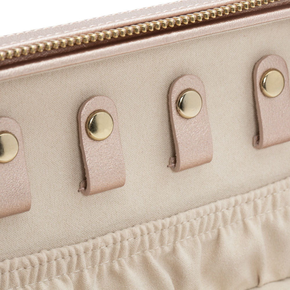 WOLF 1834 - Palermo Zip Case - Rose Gold