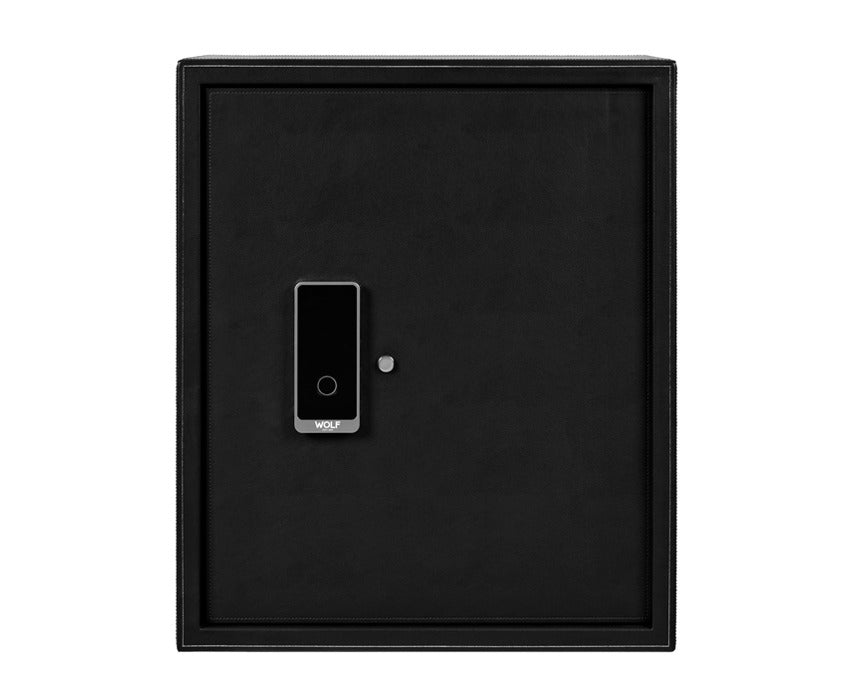 WOLF 1834 The Den 8 Piece Watch Winder Safe - Black - view 11