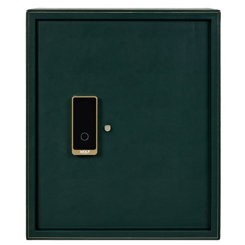 WOLF 1834 The Den 8 Piece Watch Winder Safe - Green - view 11