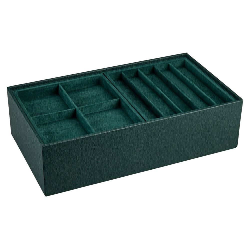 WOLF 1834 The Den 8 Piece Watch Winder Safe - Green - view 4