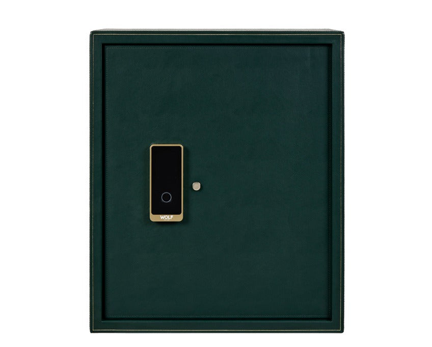 WOLF 1834 The Den 8 Piece Watch Winder Safe - Green - view 10