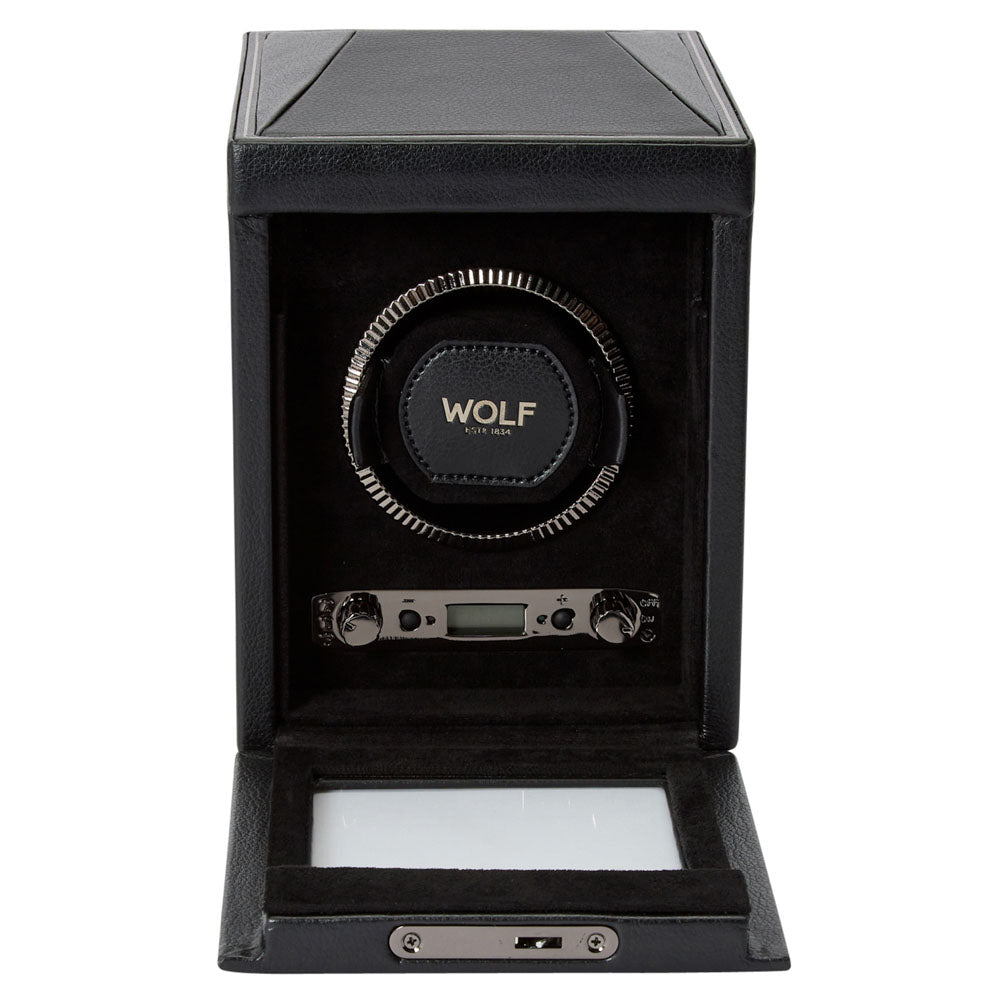 WOLF 1834 - British Racing Single Watch Winder - Black