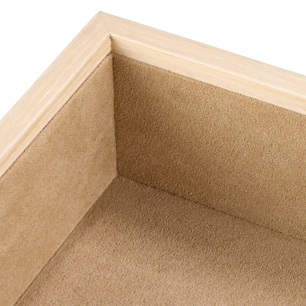 WOLF 1834 Vault Luxe Large Tray - Ivory Veneer - view 2