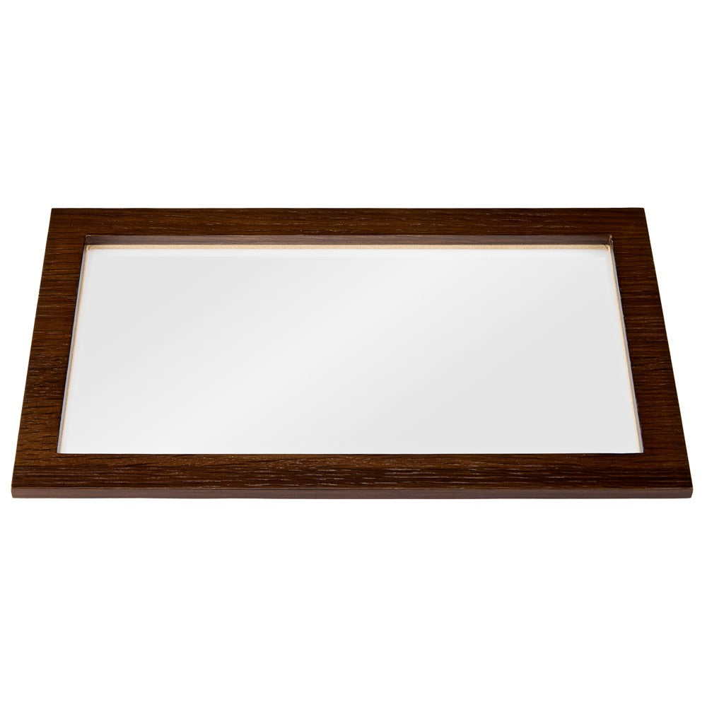 WOLF 1834 Vault Luxe Lid With Window - Chestnut Veneer - view 2