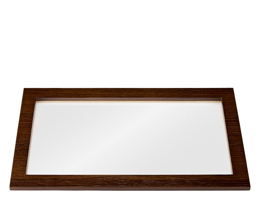 WOLF 1834 Vault Luxe Lid With Window - Chestnut Veneer - view 4