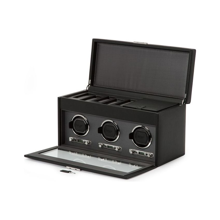 WOLF - Viceroy Triple Watch Winder With Storage