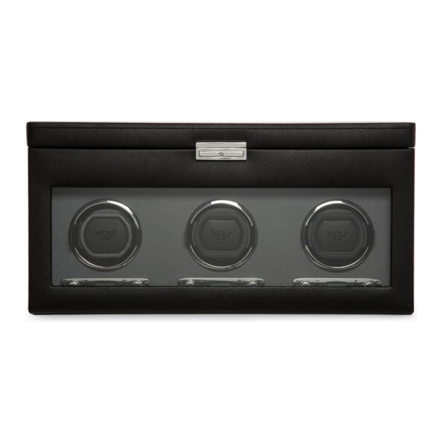 WOLF - Viceroy Triple Watch Winder With Storage