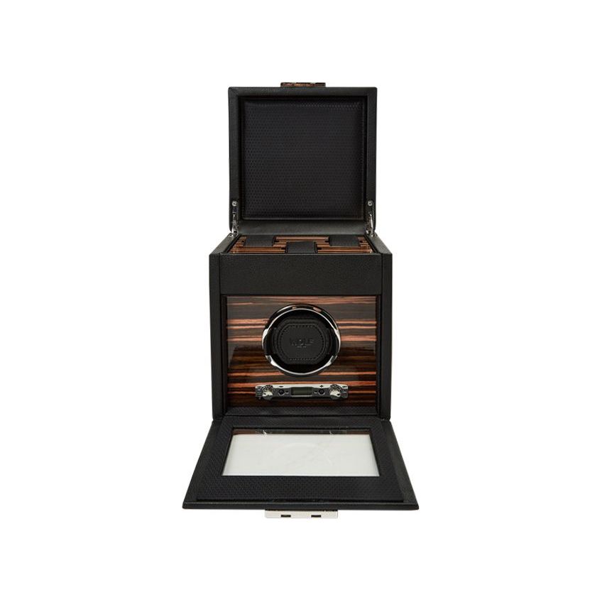 WOLF - Roadster Single Watch Winder With Storage