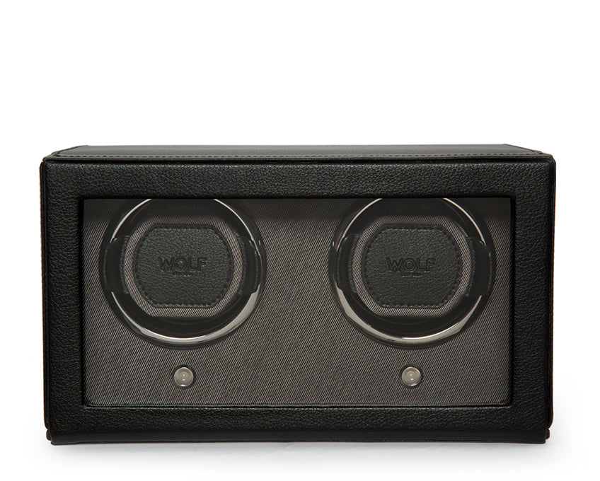WOLF 1834 Cub Double Watch Winder with Cover - Black - view 7