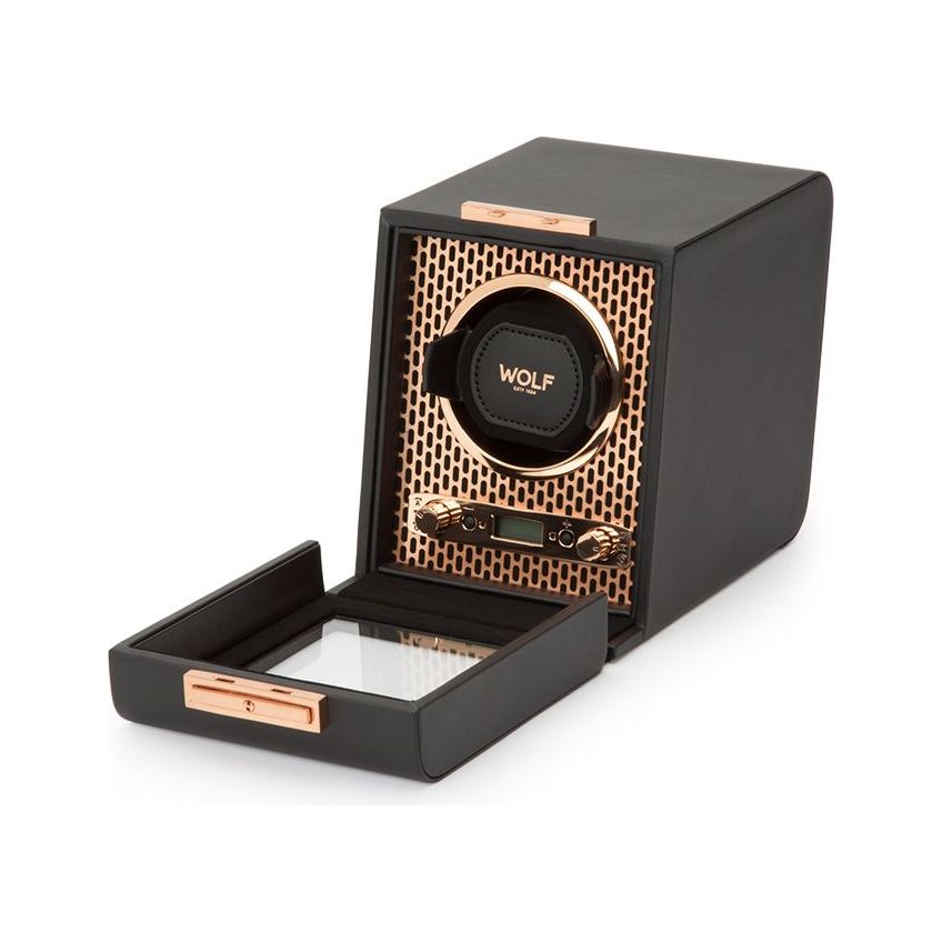 WOLF - Axis Single Watch Winder, Copper