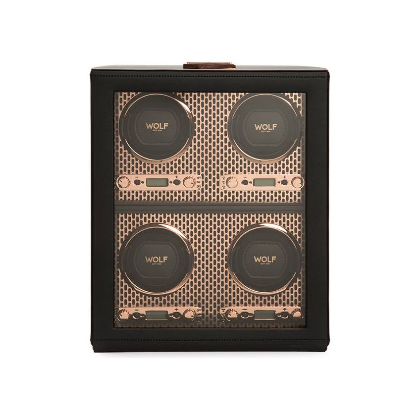 WOLF - Axis 4 Piece Watch Winder, Copper