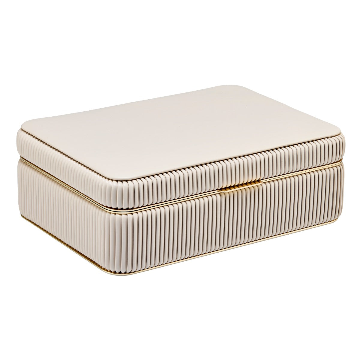 WOLF 1834 - Bella Medium Jewelry Box - Bone