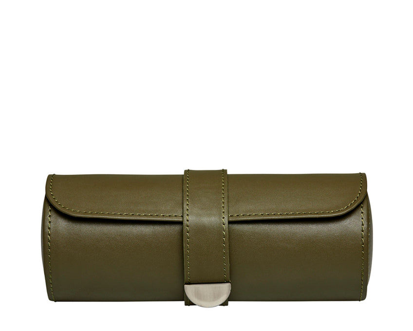 WOLF 1834 - Earth Triple Watch Roll - Olive