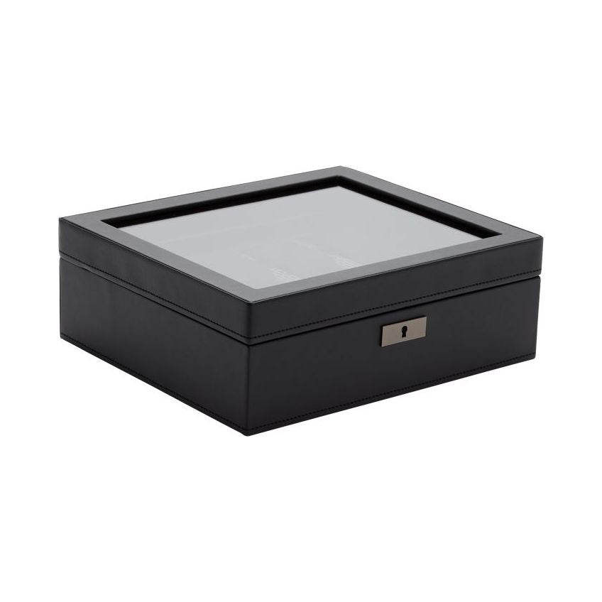 WOLF - Axis 8 Piece Watch Box, Powder Coat