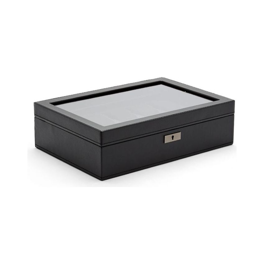 WOLF - Axis 10 Piece Watch Box, Powder Coat