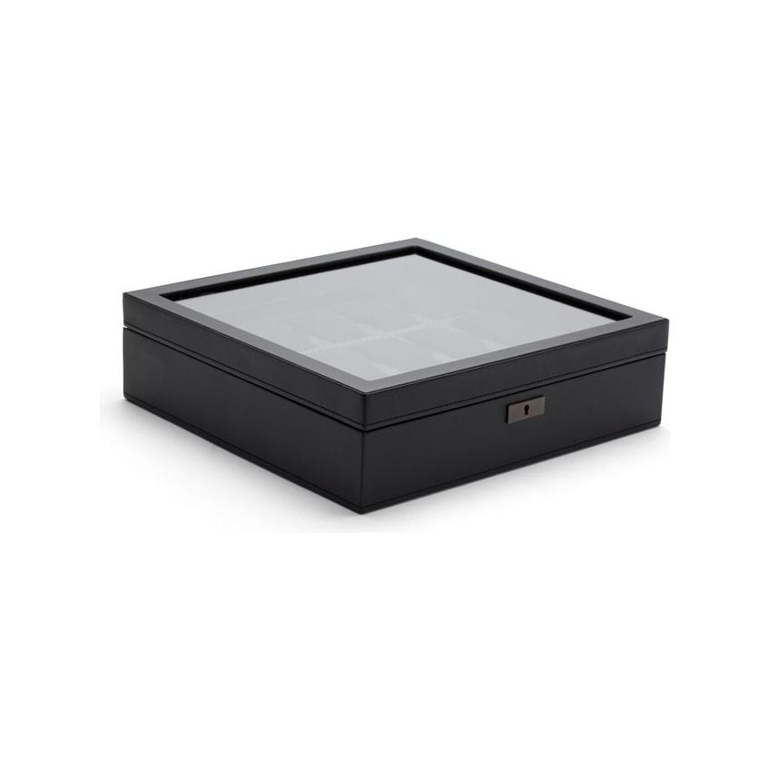 WOLF - Axis 15 Piece Watch Box, Powder Coat