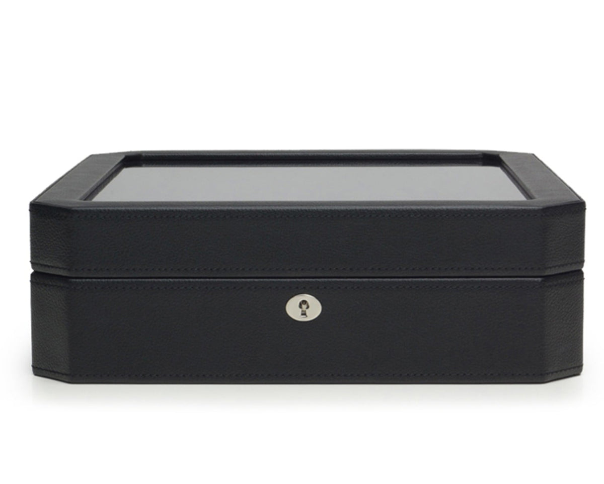 WOLF 1834 - Windsor 15 Piece Watch Box - Black/Grey
