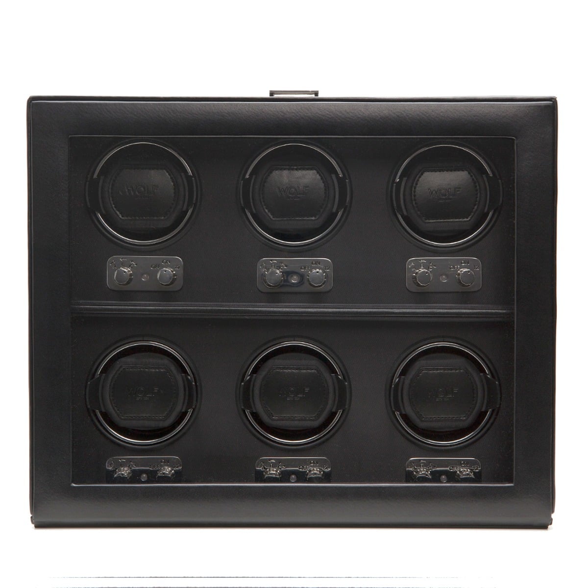 WOLF 1834 - Heritage 6 Piece Winder - Black