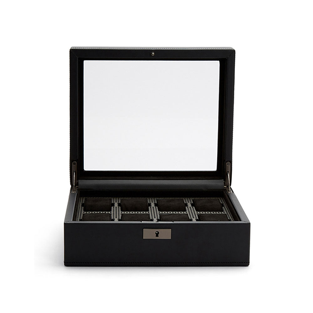 WOLF 1834 - Axis 8 Piece Watch Box - Powder Coat