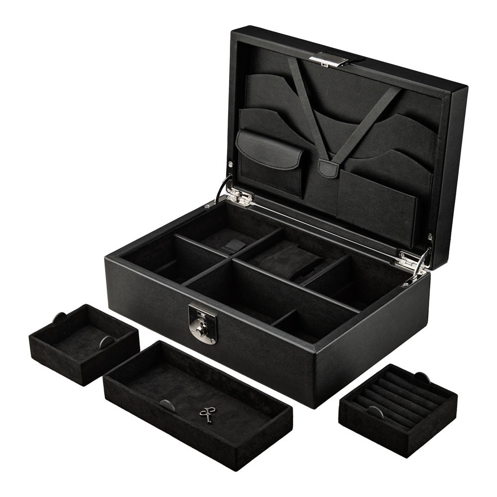 WOLF 1834 - Philipp Watch and Jewellery Lifestyle Box - Black
