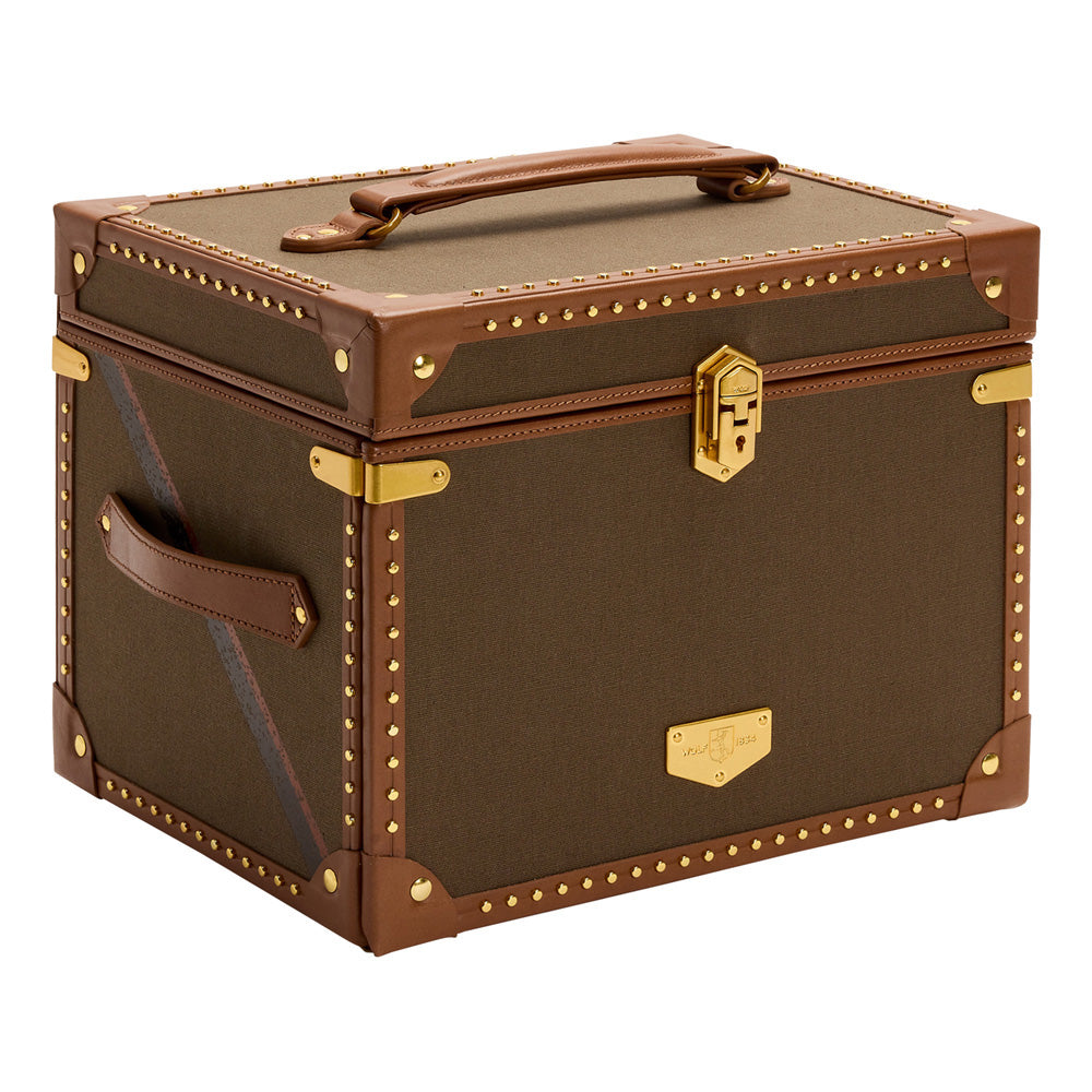 WOLF 1834 - Ida Trunk Jewellery Box - Khaki