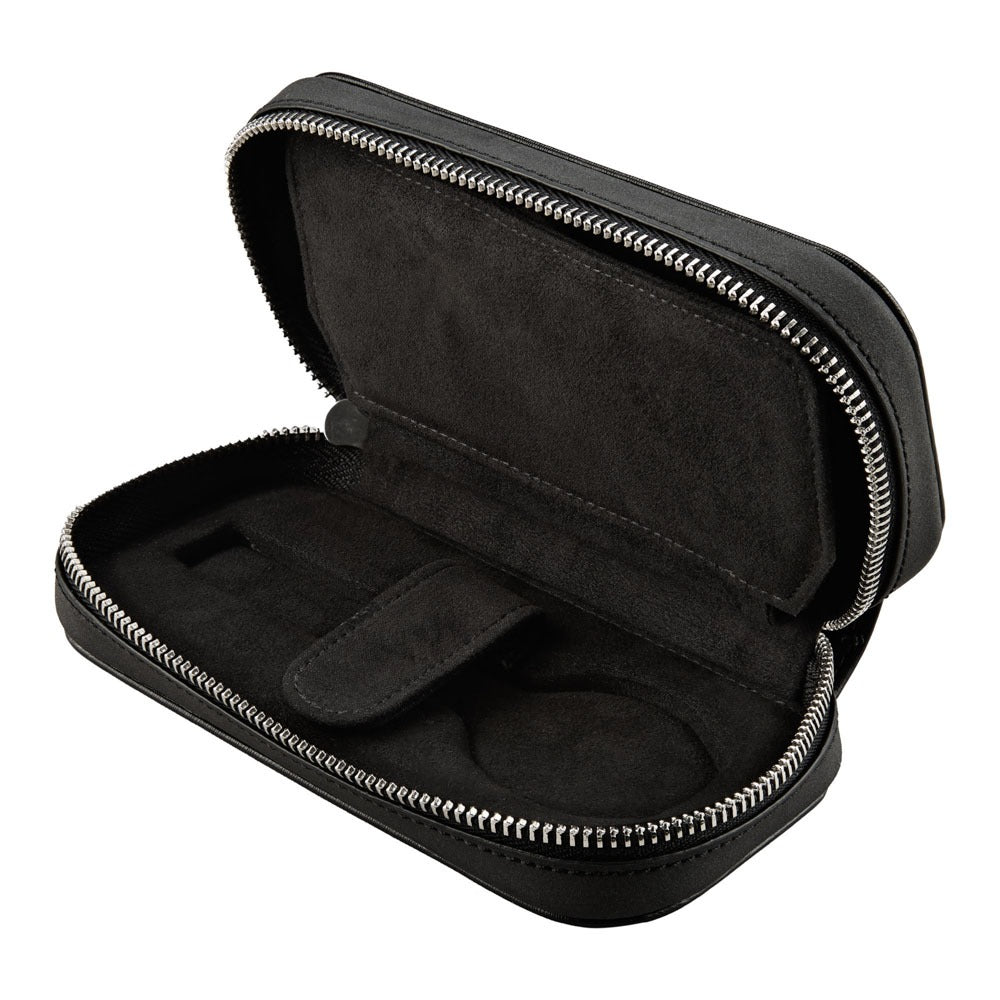 WOLF 1834 - Philipp 2 Piece Watch Zip Case - Black