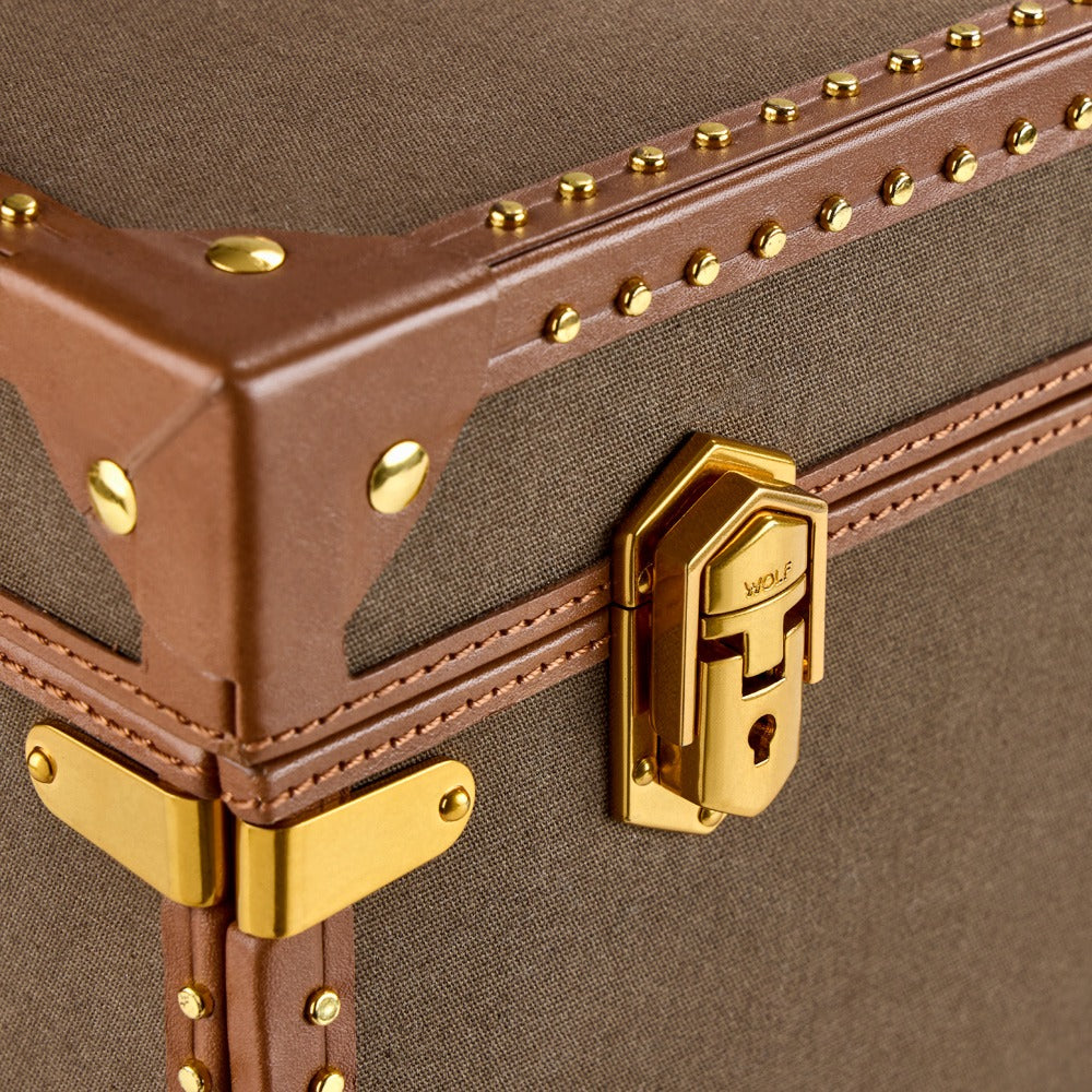 WOLF 1834 - Ida Armoire Jewelry Box -  Khaki