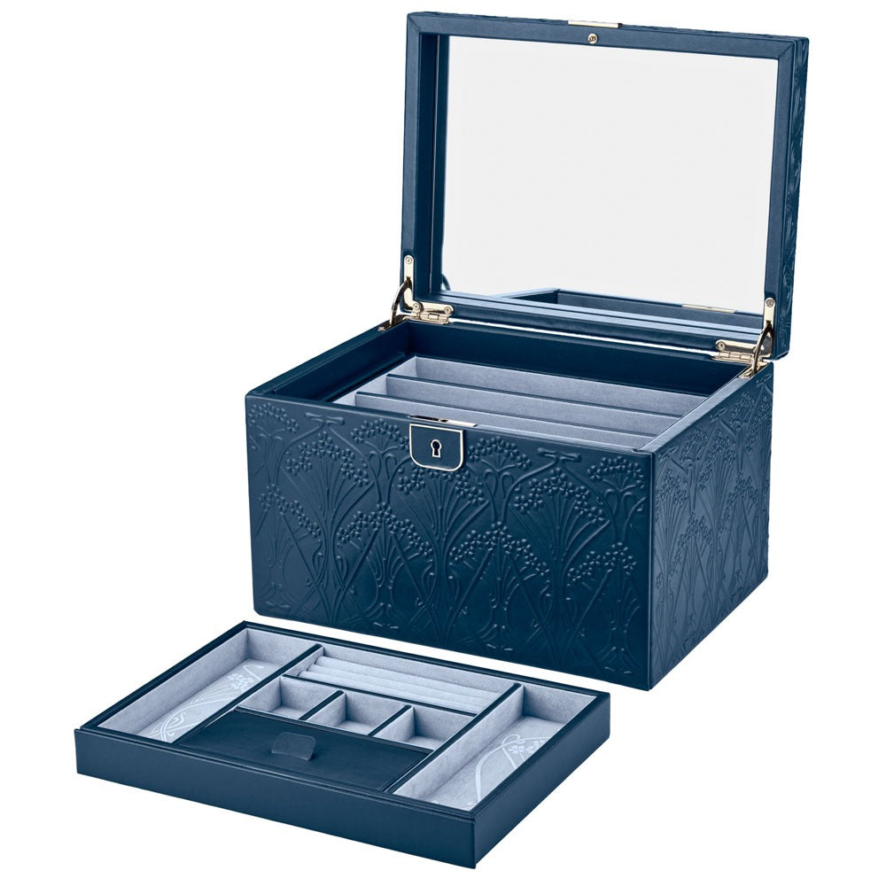 WOLF 1834 - WOLF X LIBERTY All Over Ianthe Large Jewelry Box - Navy