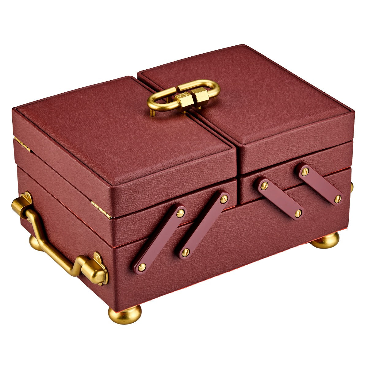 WOLF 1834 - Marla Aaron Baby Everything Box - Burgundy