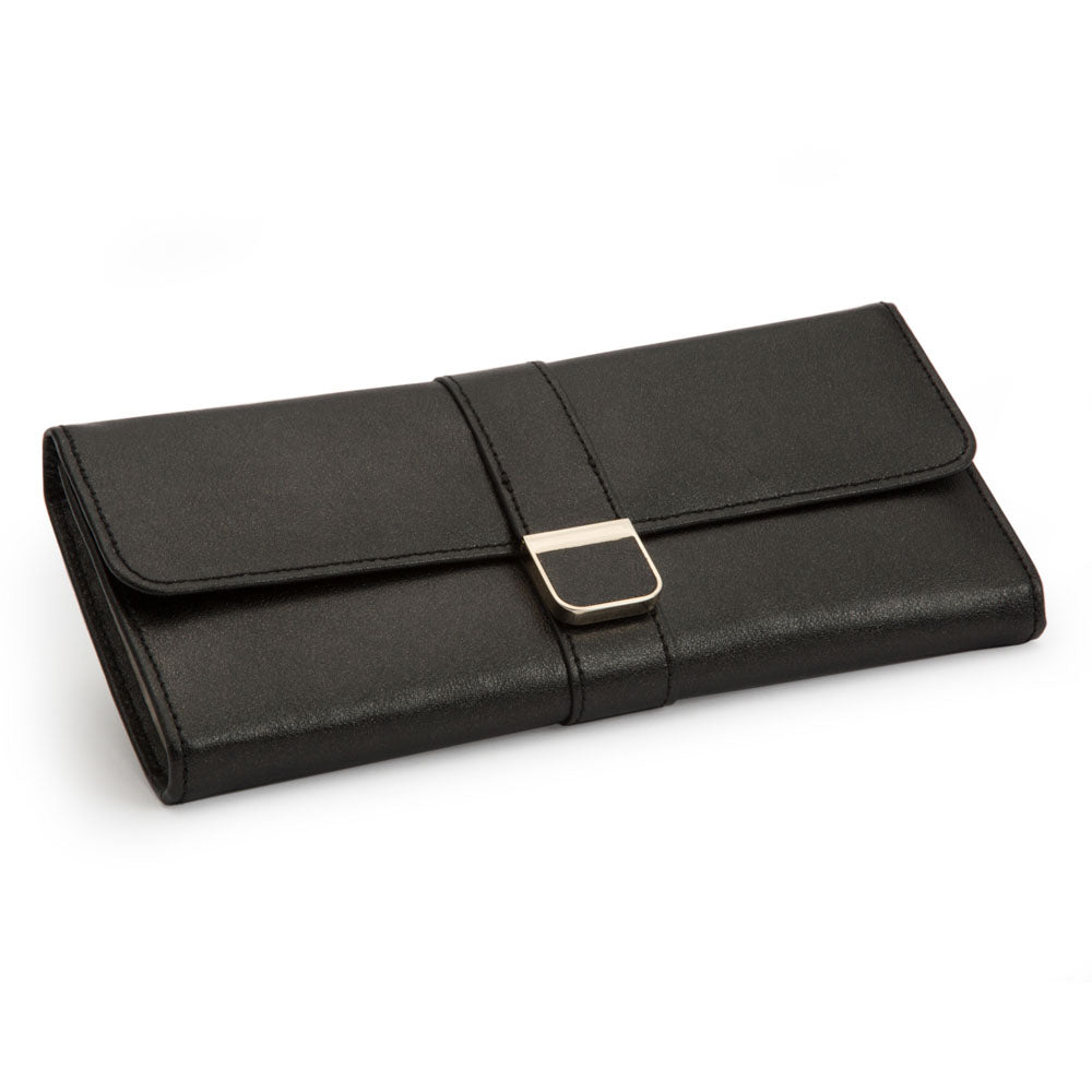 WOLF 1834 - Palermo Jewelry Roll - Black Anthracite