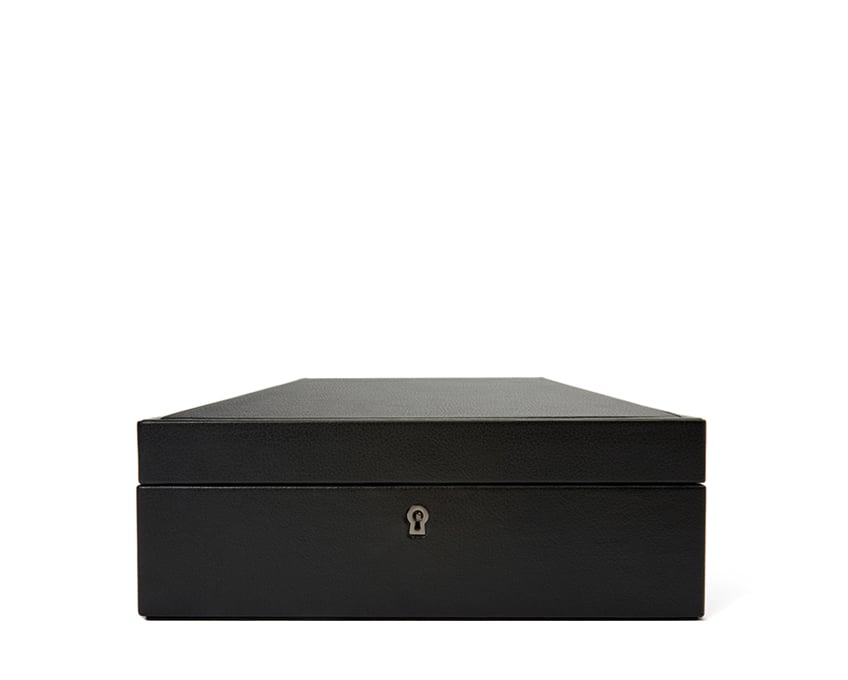 WOLF 1834 - British Racing 8 Piece Watch Box - Black