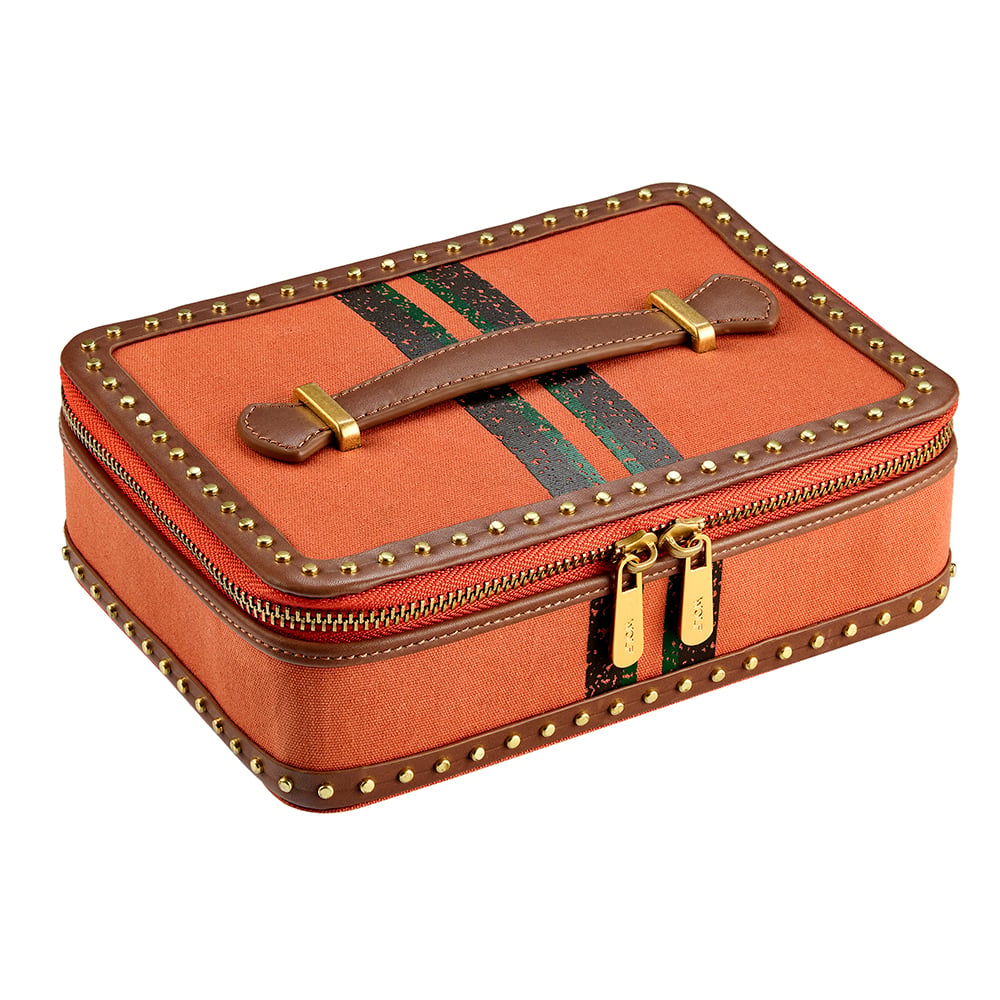 WOLF 1834 - Ida Travel Zip Jewelry Case - Orange