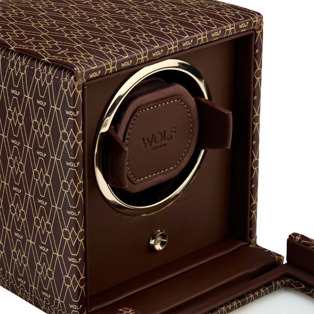 WOLF 1834 Signature Single Watch Winder - Brown - view 4