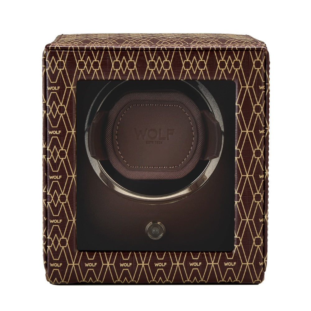 WOLF 1834 Signature Single Watch Winder - Brown - view 5