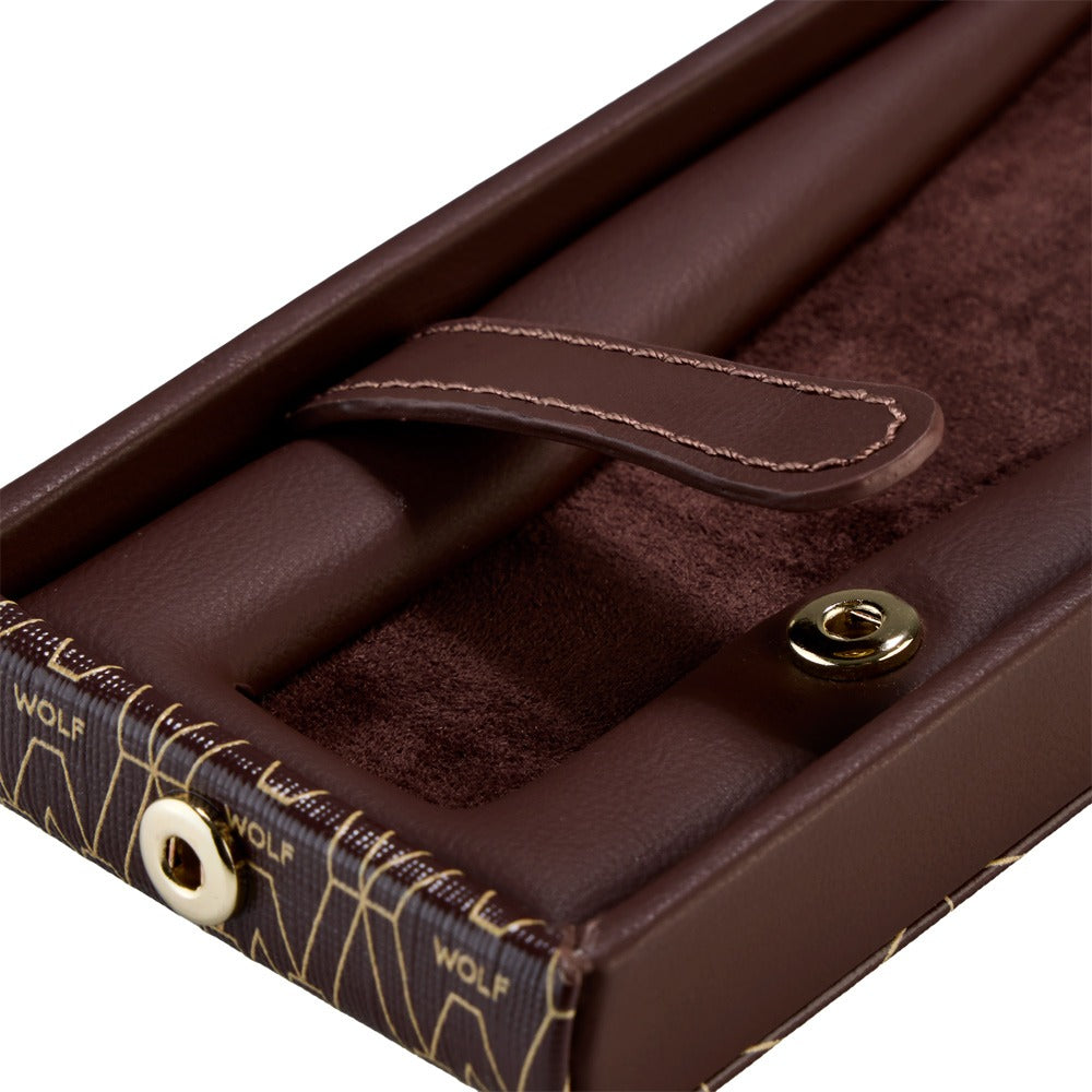 WOLF 1834 Signature Flip Watch Stand - Brown - view 4