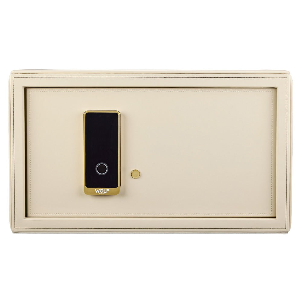 WOLF 1834 Bella Den Jewelry Safe - Bone