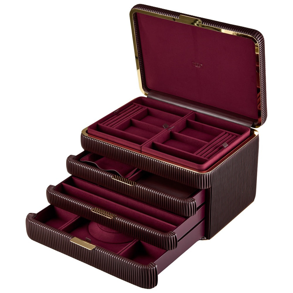 WOLF 1834 Bella Armoire Jewelry Box - Bordeaux - view 3