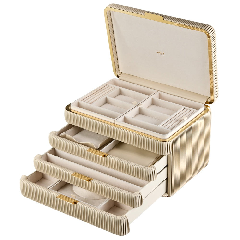 WOLF 1834 Bella Armoire Jewelry Box - Bone - view 3