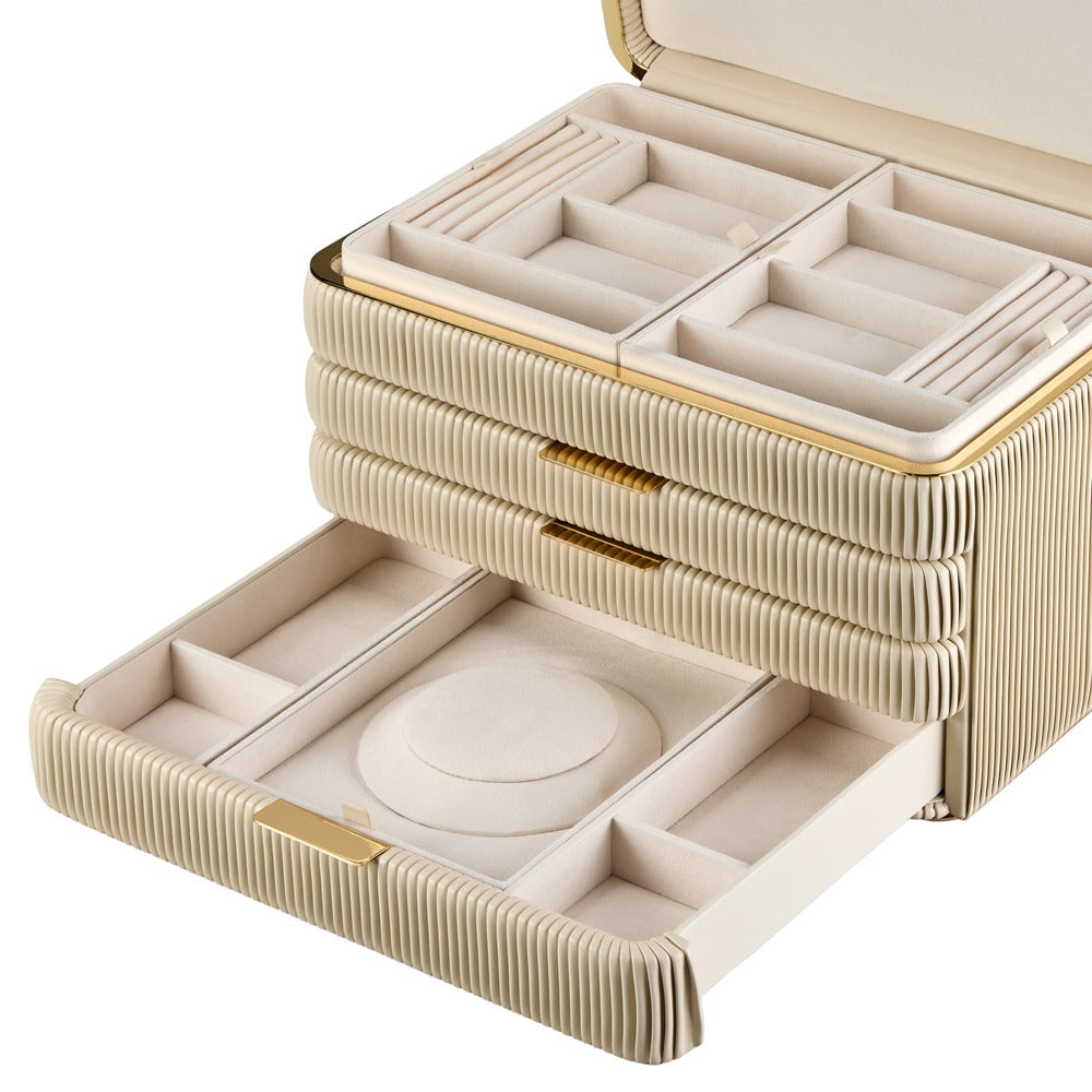 WOLF 1834 Bella Armoire Jewelry Box - Bone - view 4