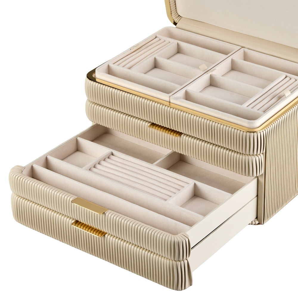 WOLF 1834 Bella Armoire Jewelry Box - Bone - view 6