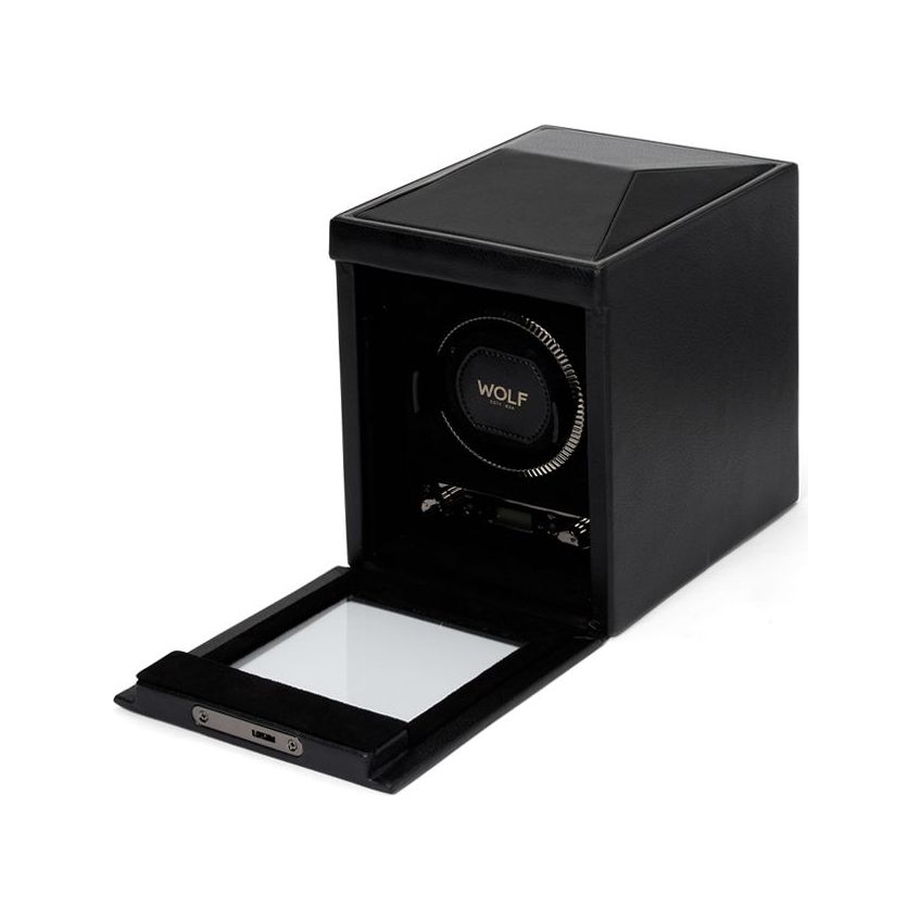 WOLF - British Racing Single Watch Winder, Black