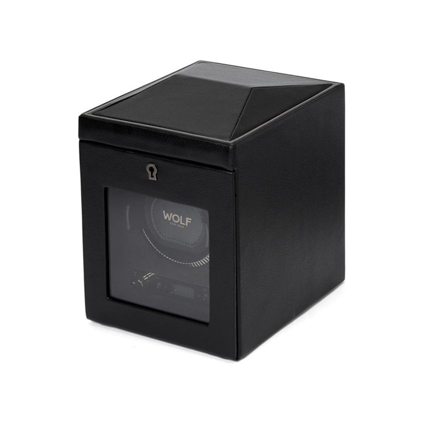 WOLF - British Racing Single Watch Winder, Black