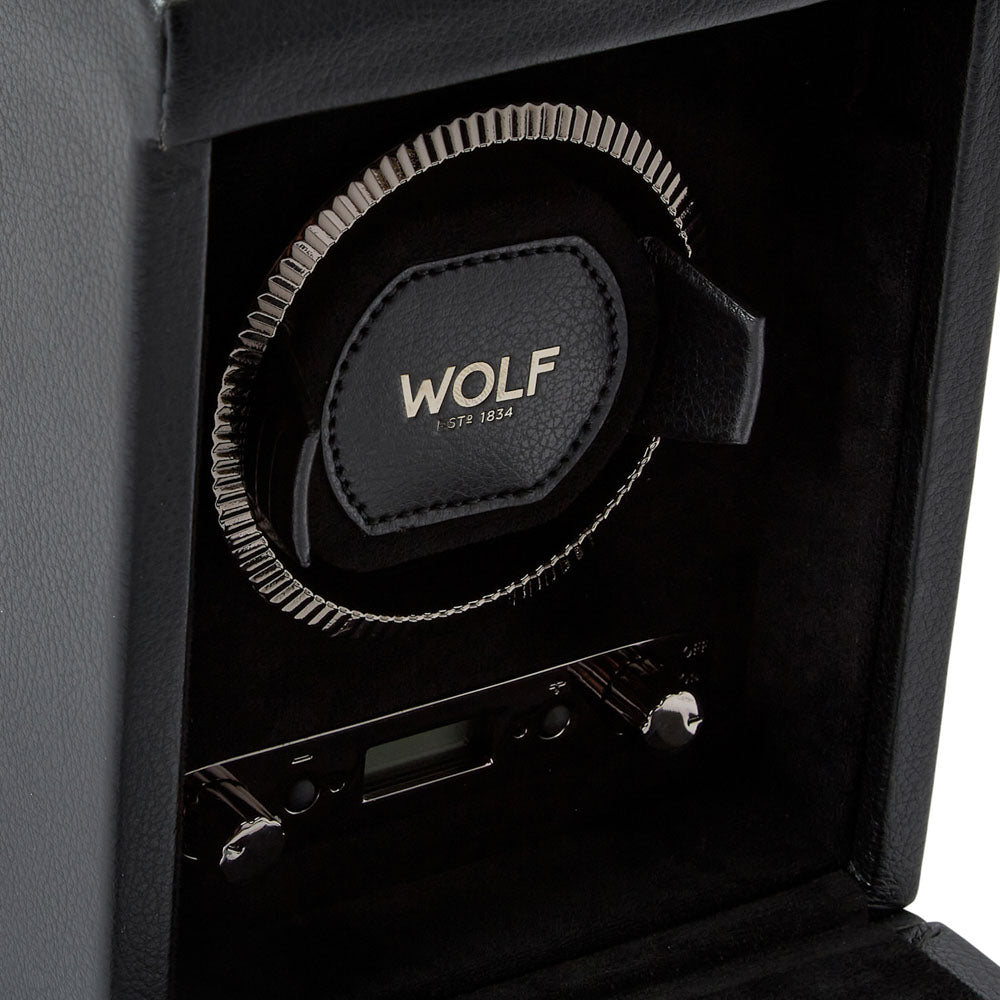 WOLF 1834 - British Racing Single Watch Winder - Black
