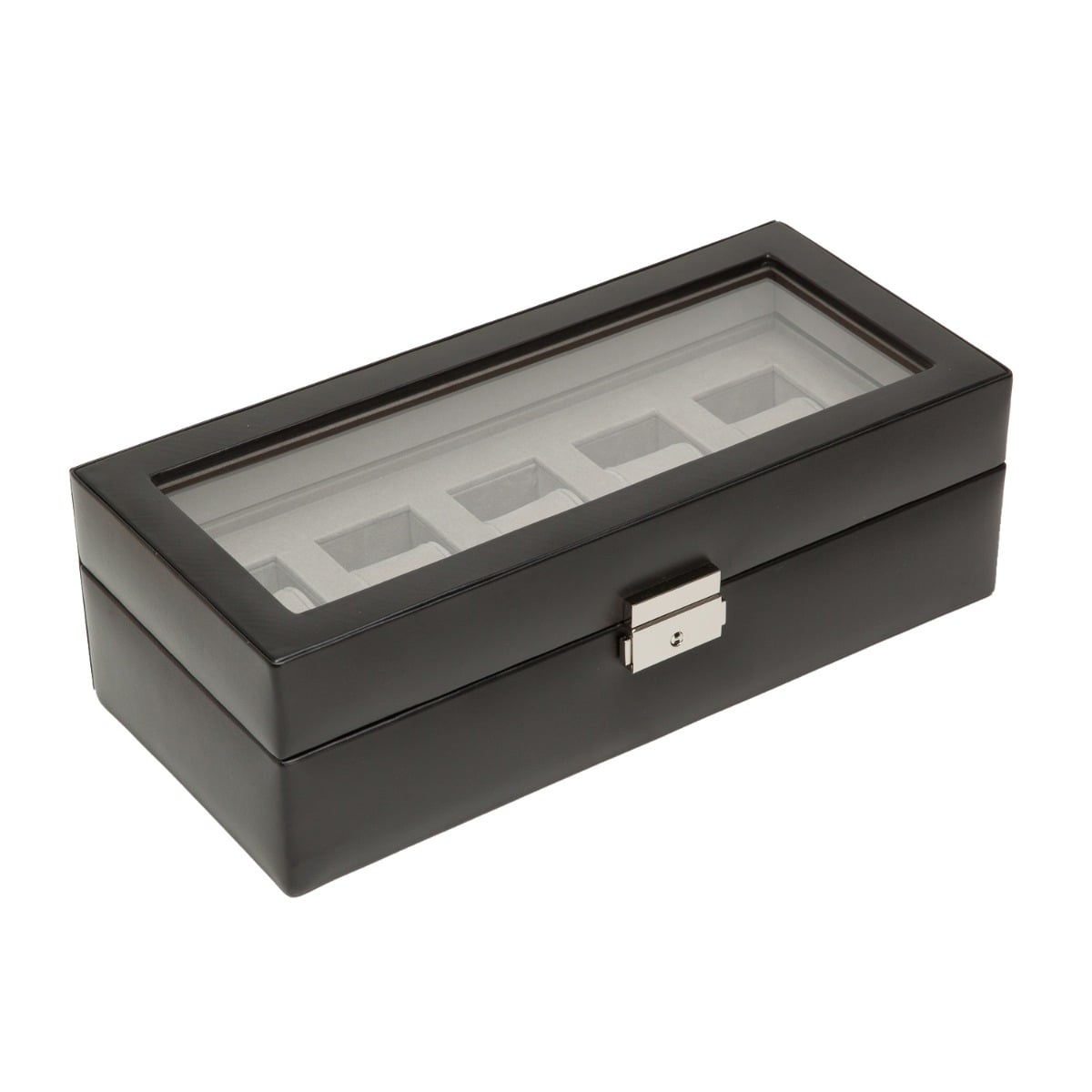 WOLF 1834 - Heritage 5 Piece Watch Box - Black