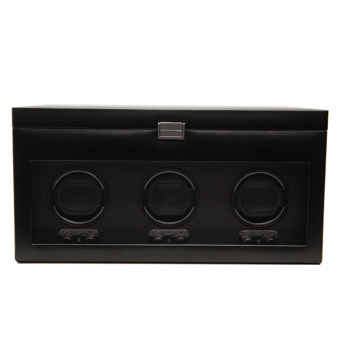 WOLF 1834 - Heritage Triple Winder with Storage - Black