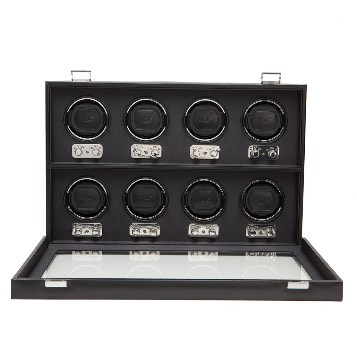 WOLF 1834 - Heritage 8 Piece Winder - Black